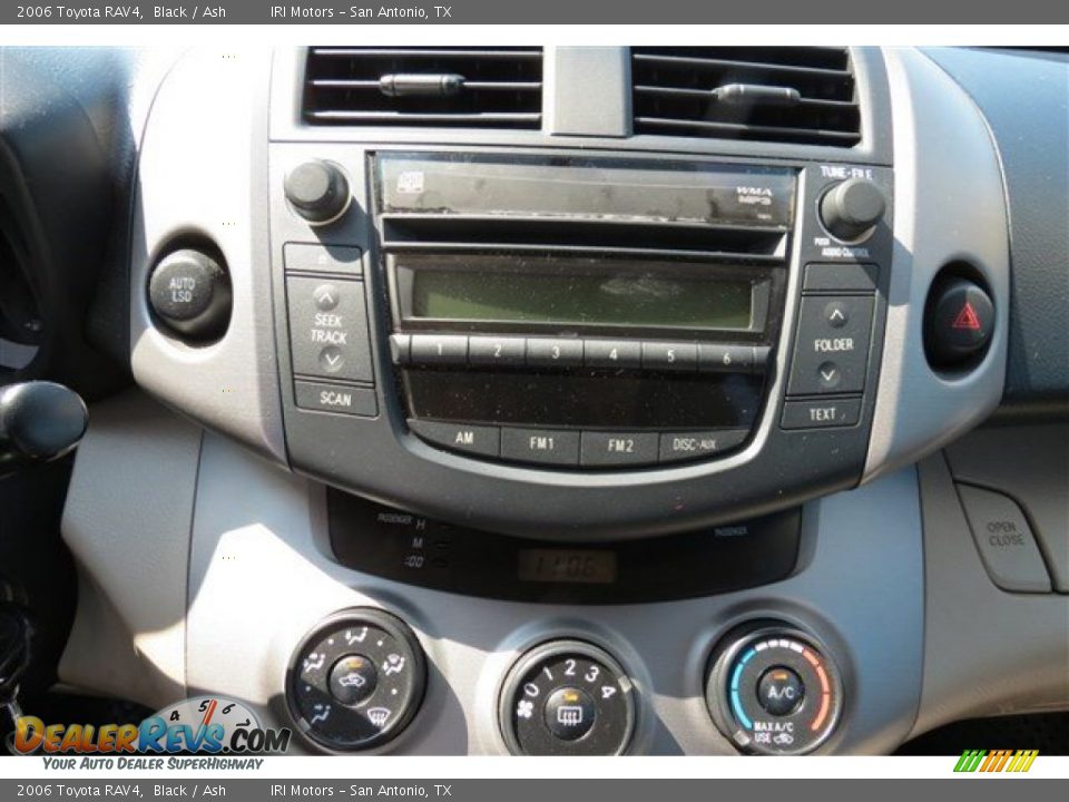 2006 Toyota RAV4 Black / Ash Photo #15