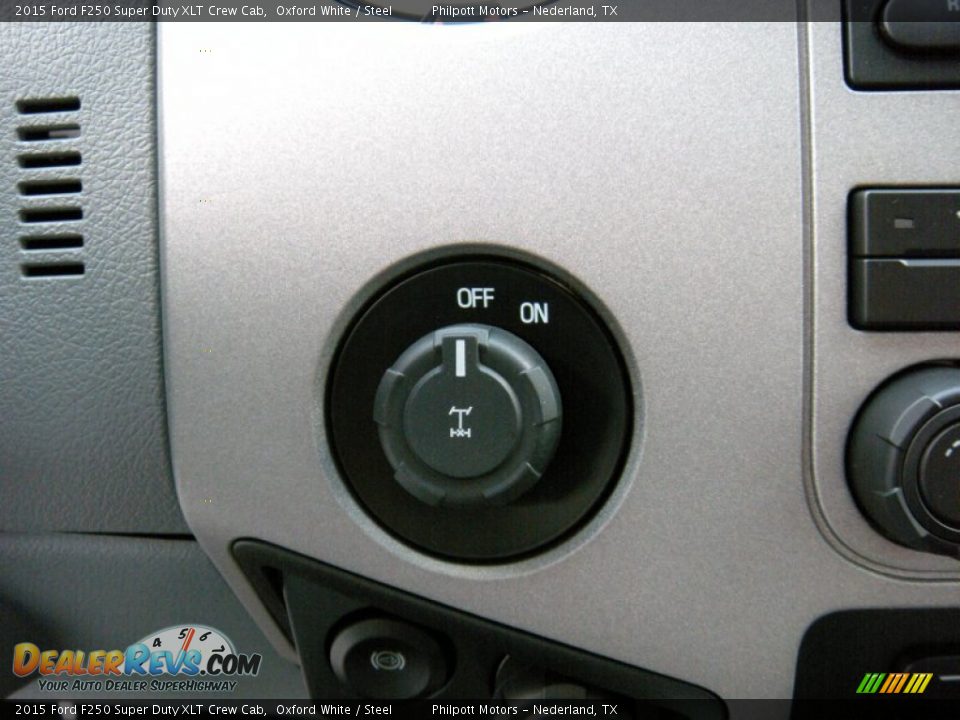 2015 Ford F250 Super Duty XLT Crew Cab Oxford White / Steel Photo #34
