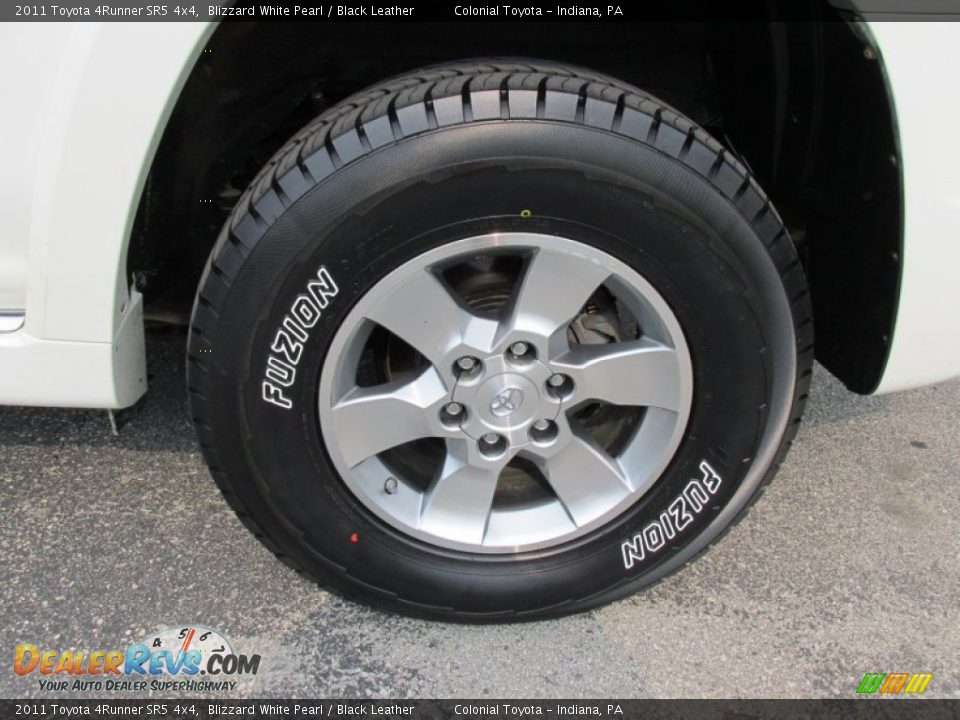 2011 Toyota 4Runner SR5 4x4 Blizzard White Pearl / Black Leather Photo #3