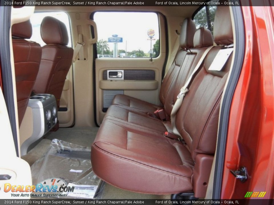 Rear Seat of 2014 Ford F150 King Ranch SuperCrew Photo #7