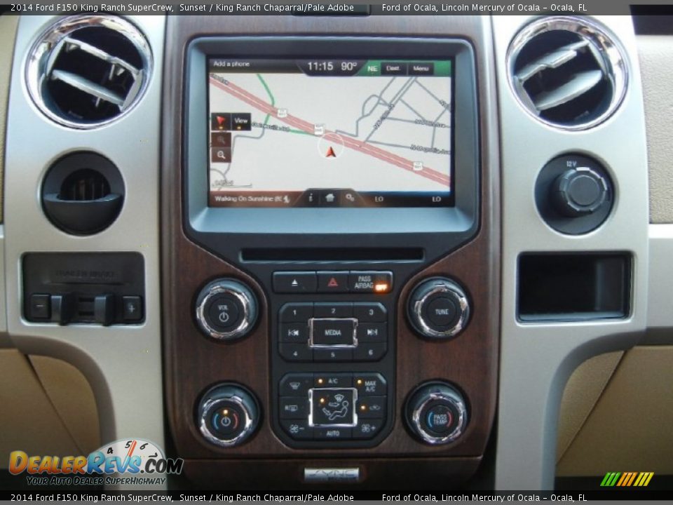 Controls of 2014 Ford F150 King Ranch SuperCrew Photo #11