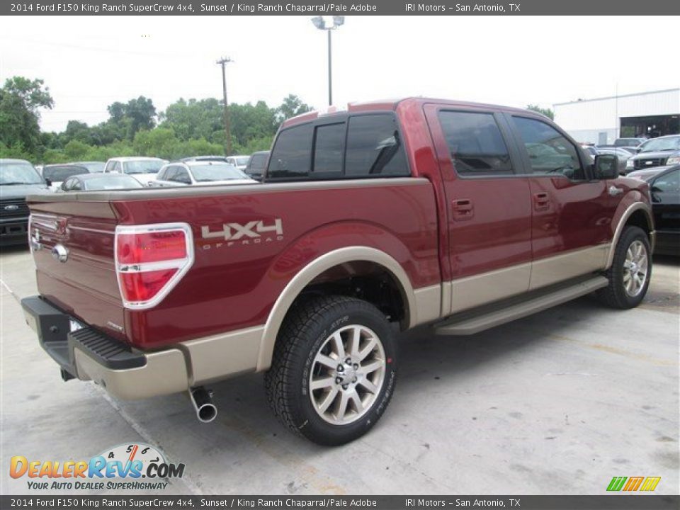2014 Ford F150 King Ranch SuperCrew 4x4 Sunset / King Ranch Chaparral/Pale Adobe Photo #1