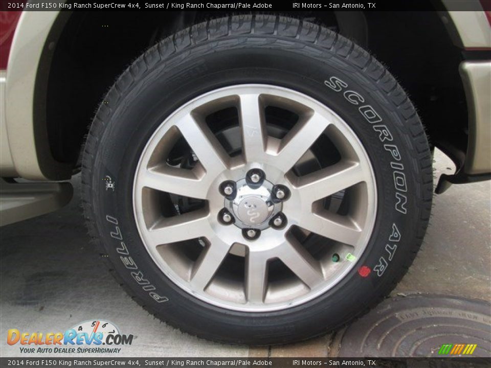 2014 Ford F150 King Ranch SuperCrew 4x4 Sunset / King Ranch Chaparral/Pale Adobe Photo #11