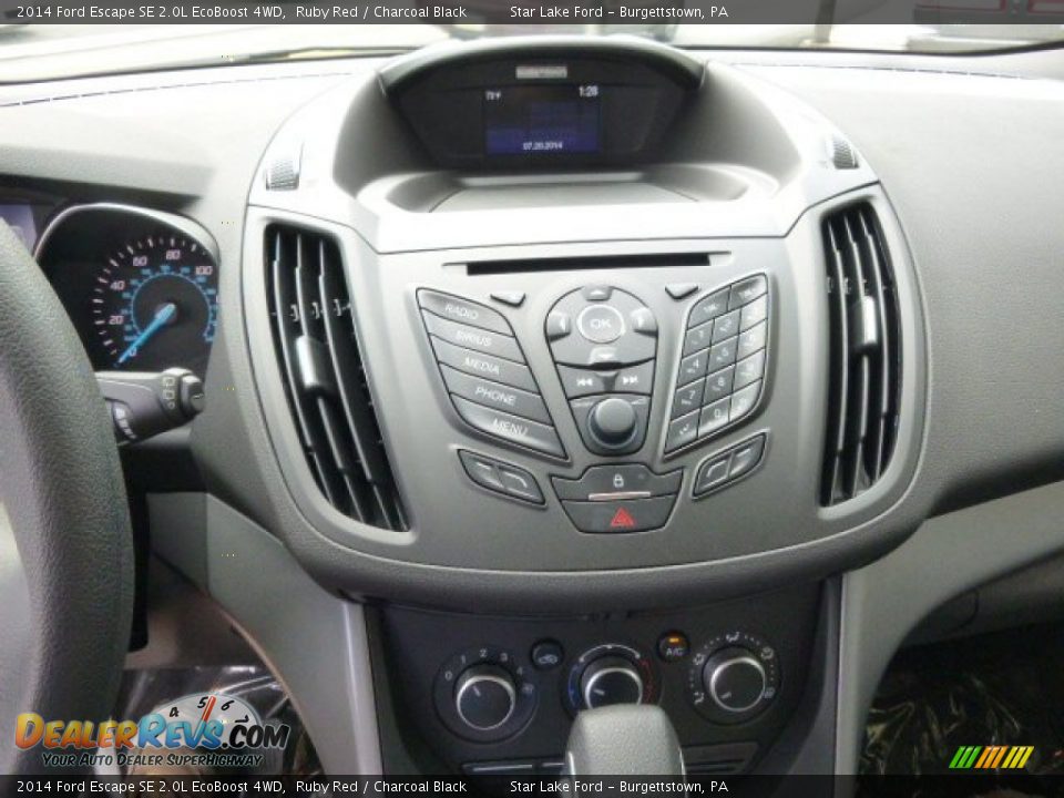 2014 Ford Escape SE 2.0L EcoBoost 4WD Ruby Red / Charcoal Black Photo #16