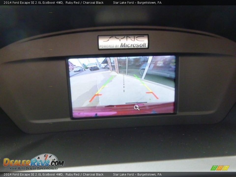2014 Ford Escape SE 2.0L EcoBoost 4WD Ruby Red / Charcoal Black Photo #17