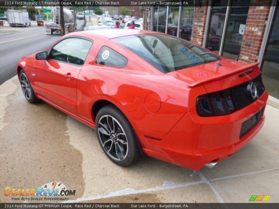 2014 Ford Mustang GT Premium Coupe Race Red / Charcoal Black Photo #7
