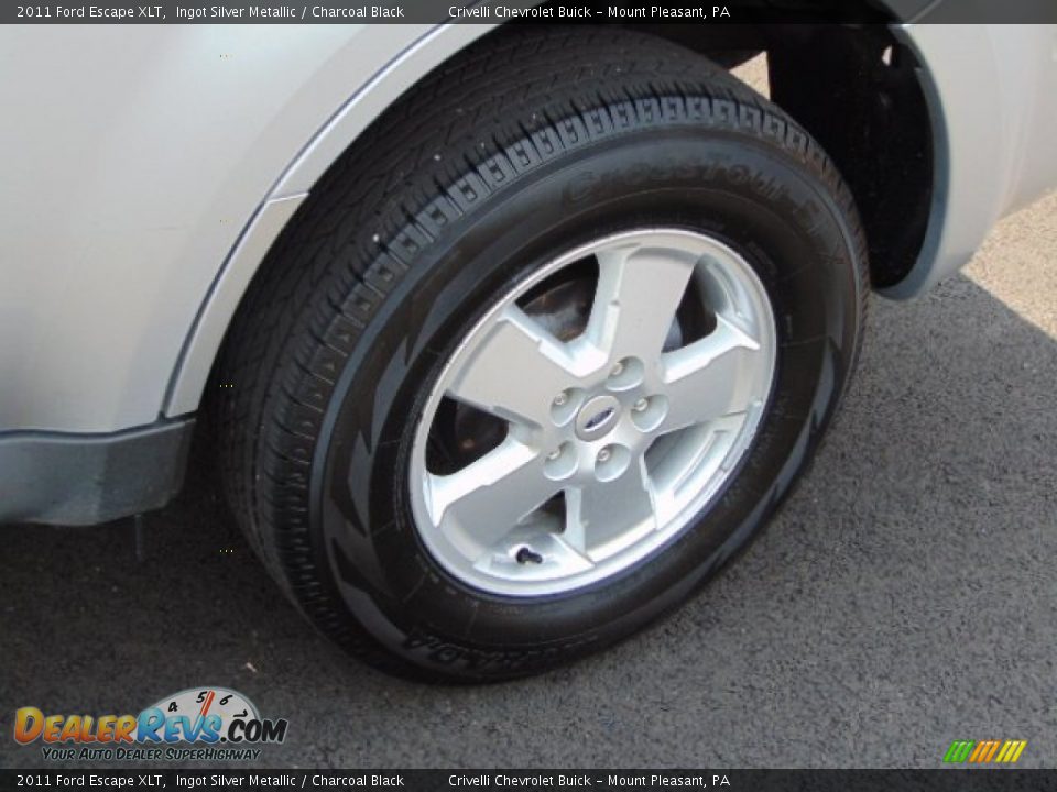 2011 Ford Escape XLT Ingot Silver Metallic / Charcoal Black Photo #3