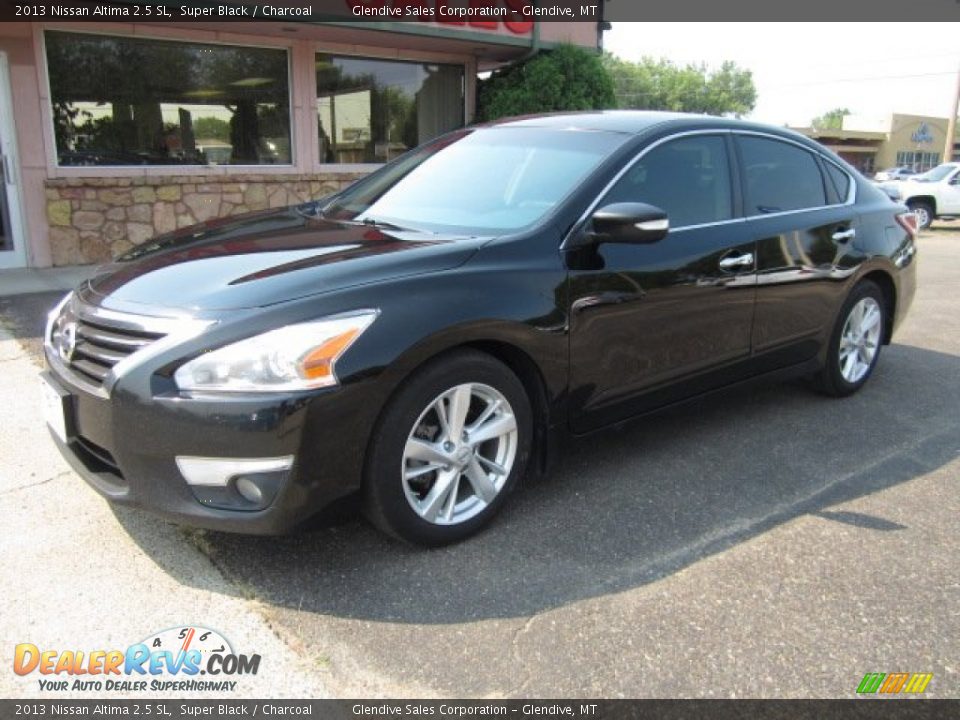 2013 Nissan Altima 2.5 SL Super Black / Charcoal Photo #1
