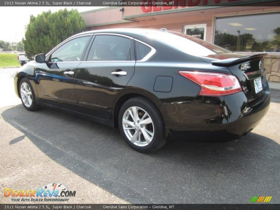 2013 Nissan Altima 2.5 SL Super Black / Charcoal Photo #4