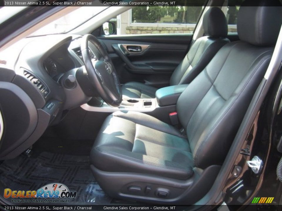 2013 Nissan Altima 2.5 SL Super Black / Charcoal Photo #5