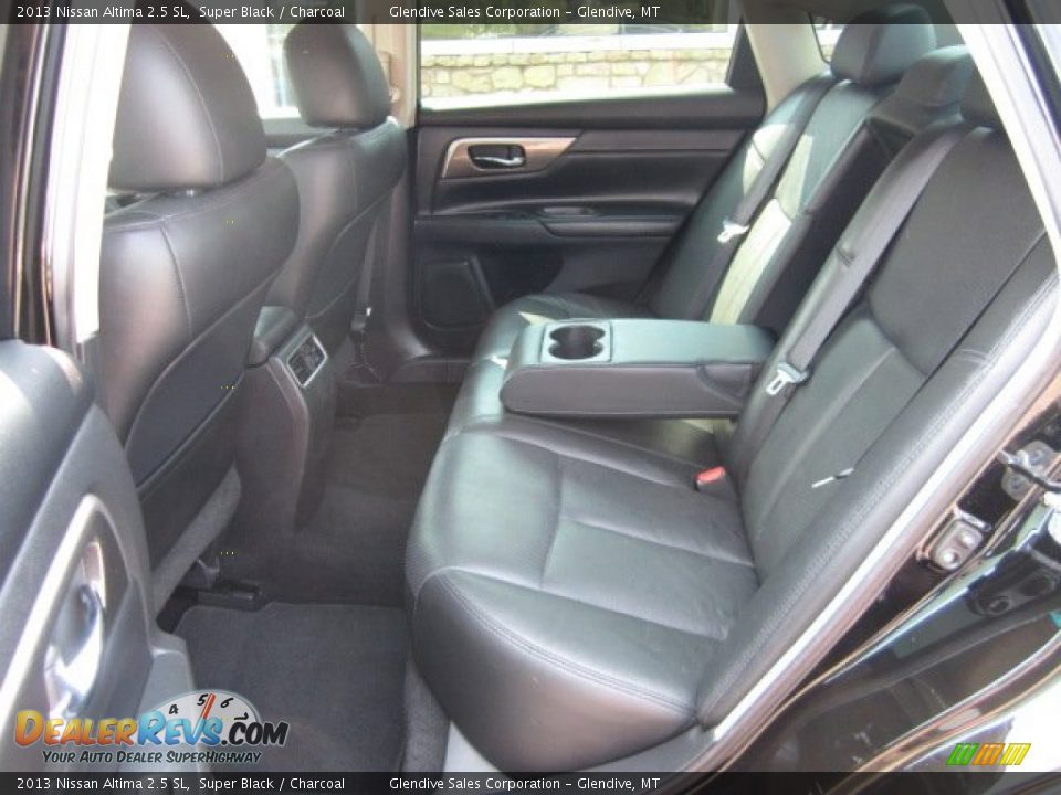 2013 Nissan Altima 2.5 SL Super Black / Charcoal Photo #7