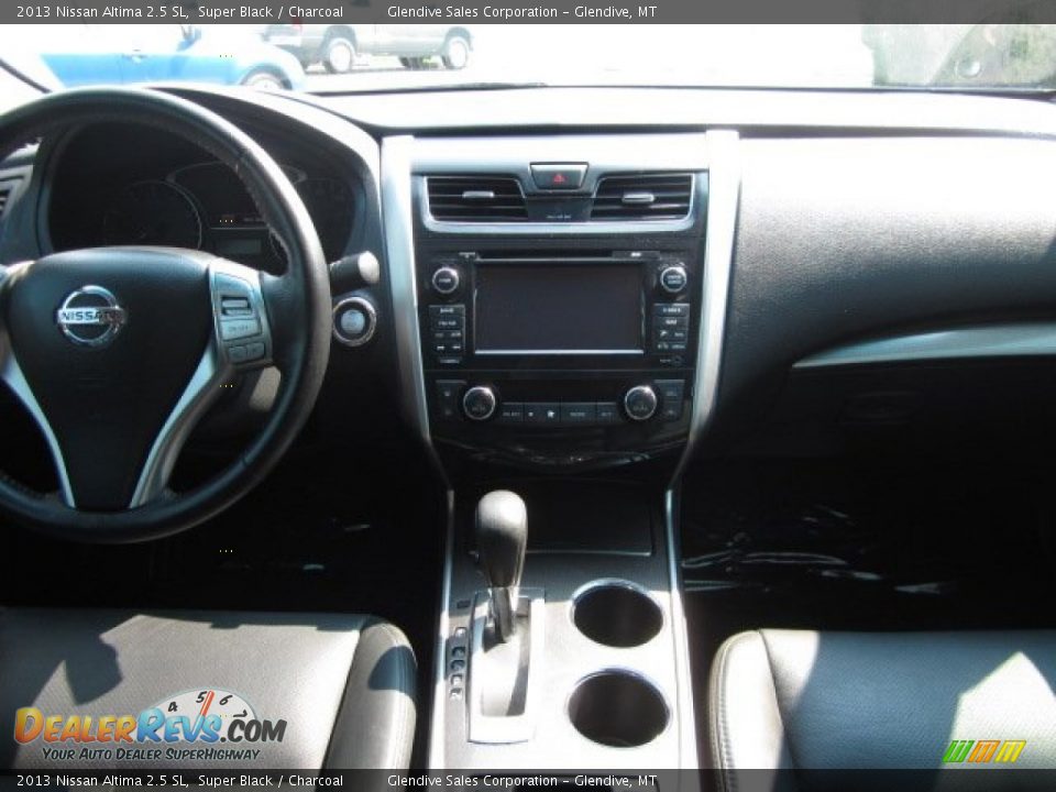 2013 Nissan Altima 2.5 SL Super Black / Charcoal Photo #8