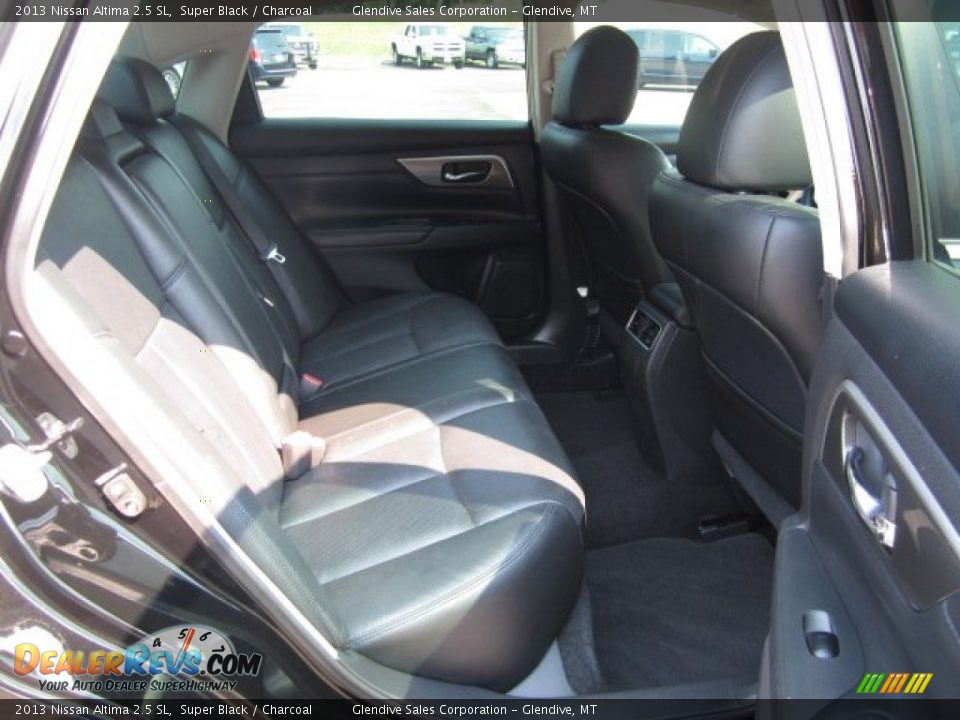 2013 Nissan Altima 2.5 SL Super Black / Charcoal Photo #11