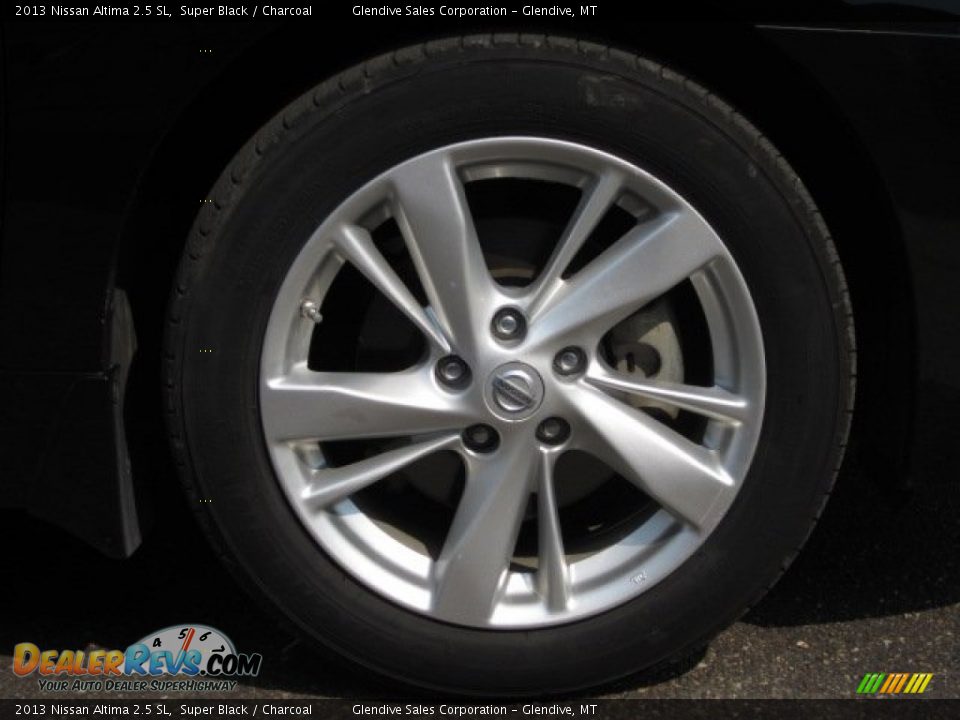 2013 Nissan Altima 2.5 SL Super Black / Charcoal Photo #19
