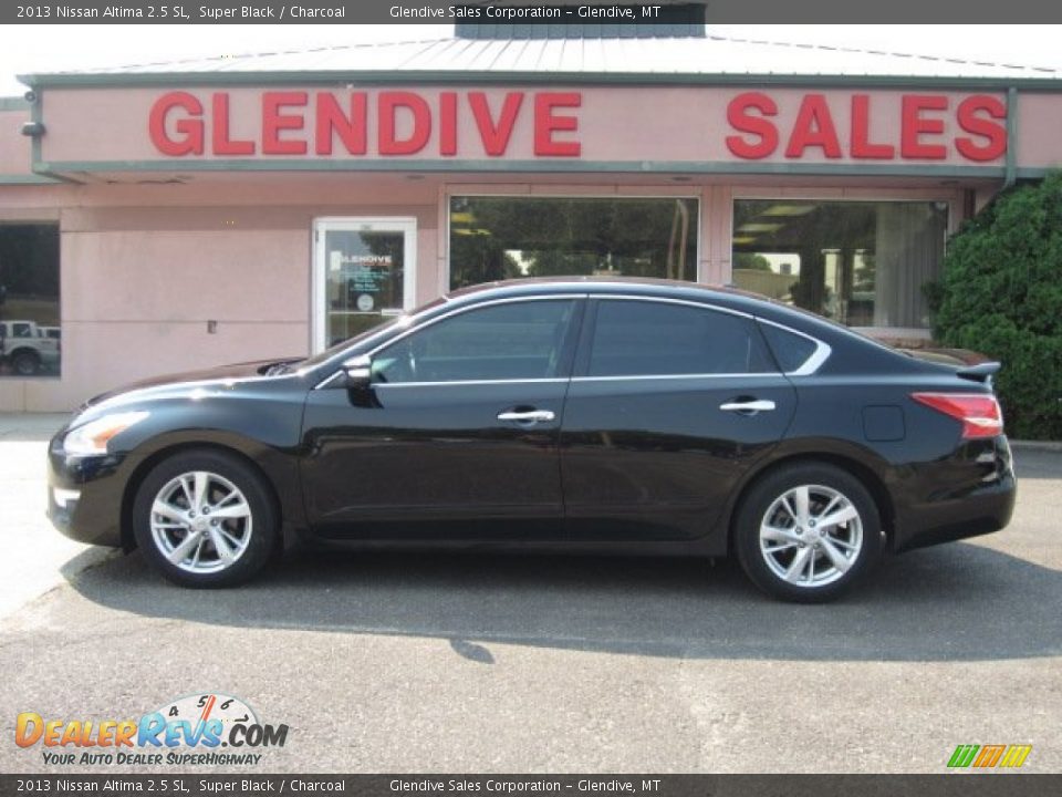 2013 Nissan Altima 2.5 SL Super Black / Charcoal Photo #20