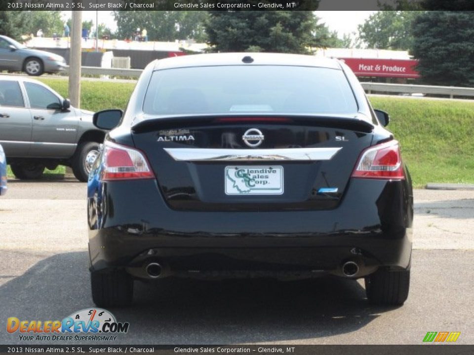 2013 Nissan Altima 2.5 SL Super Black / Charcoal Photo #23