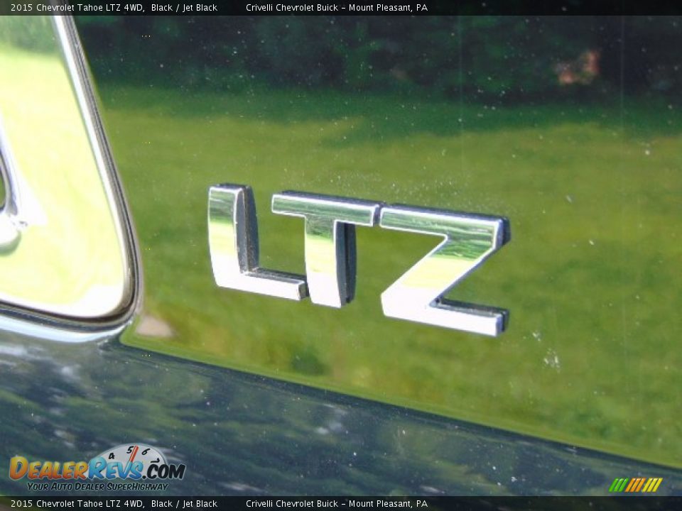 2015 Chevrolet Tahoe LTZ 4WD Black / Jet Black Photo #3