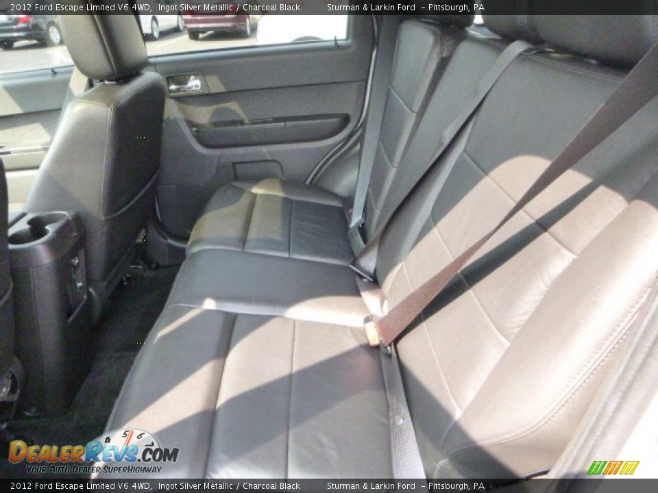 2012 Ford Escape Limited V6 4WD Ingot Silver Metallic / Charcoal Black Photo #9