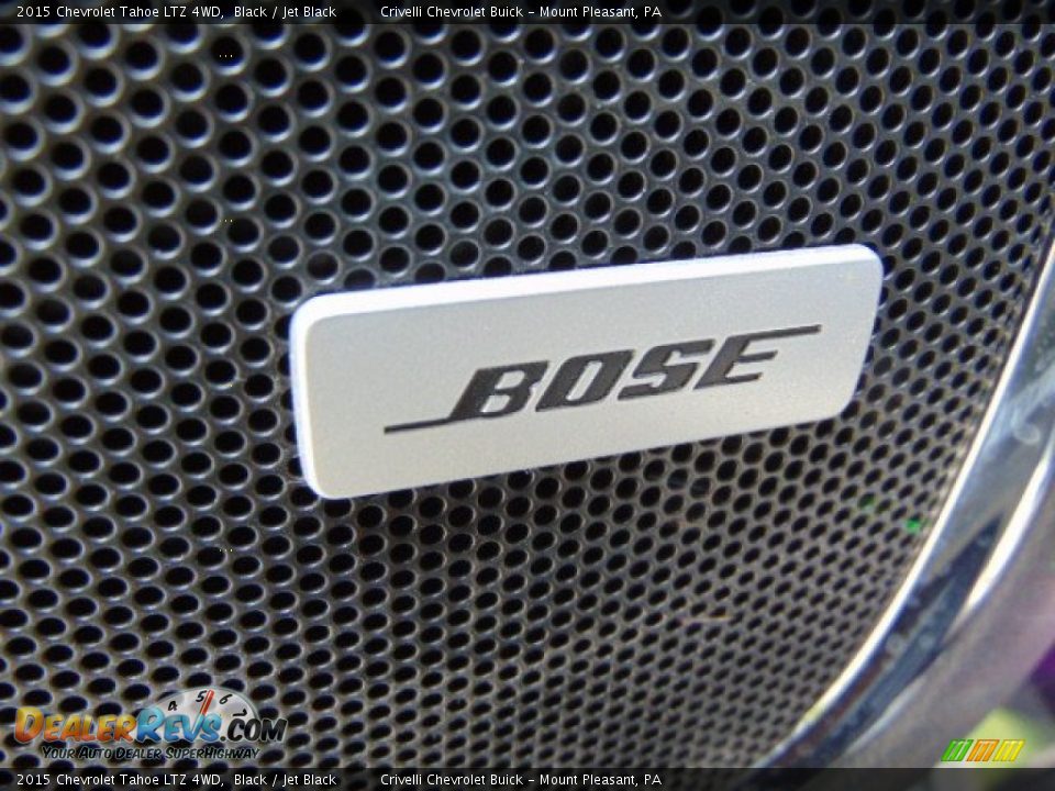 2015 Chevrolet Tahoe LTZ 4WD Black / Jet Black Photo #13