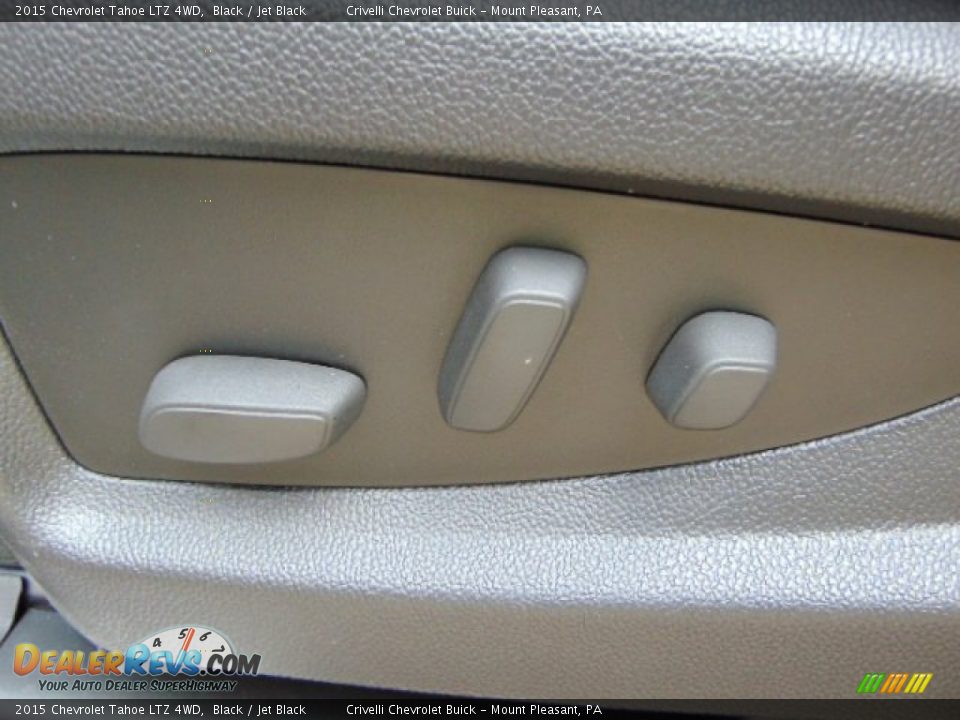 2015 Chevrolet Tahoe LTZ 4WD Black / Jet Black Photo #15