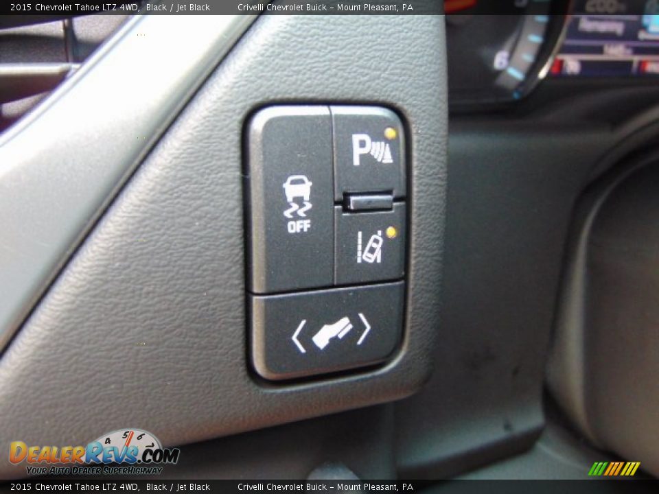 2015 Chevrolet Tahoe LTZ 4WD Black / Jet Black Photo #18
