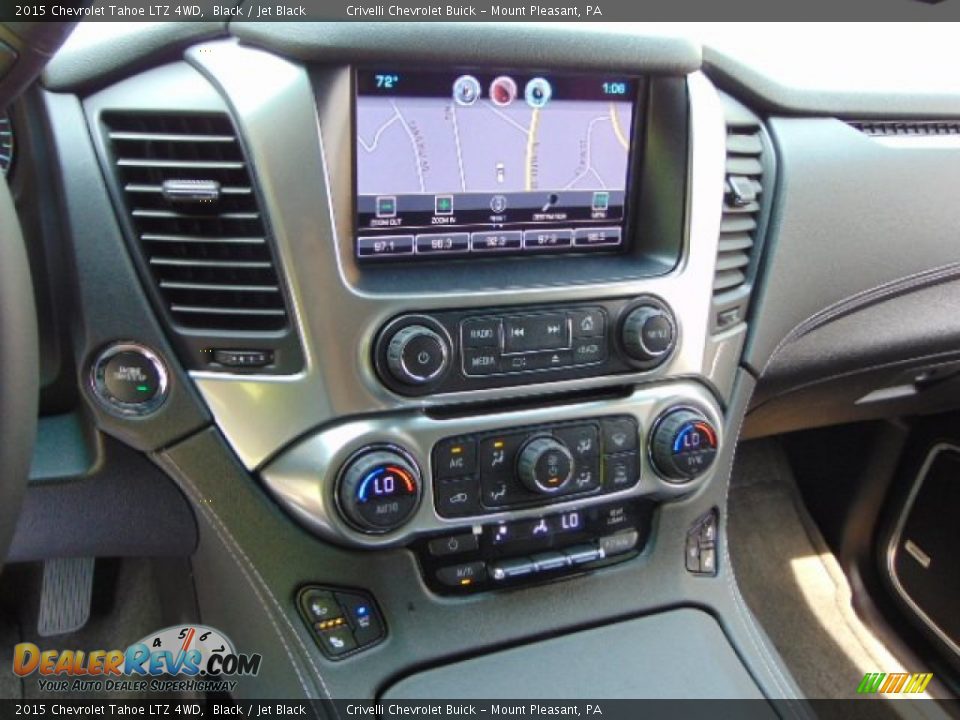 2015 Chevrolet Tahoe LTZ 4WD Black / Jet Black Photo #19
