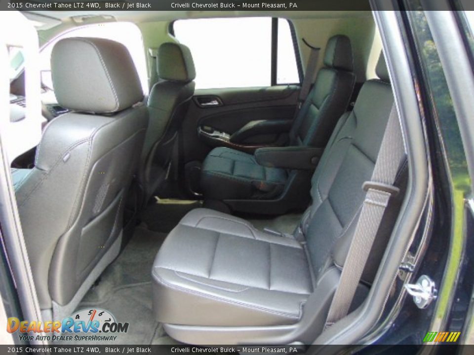 2015 Chevrolet Tahoe LTZ 4WD Black / Jet Black Photo #26