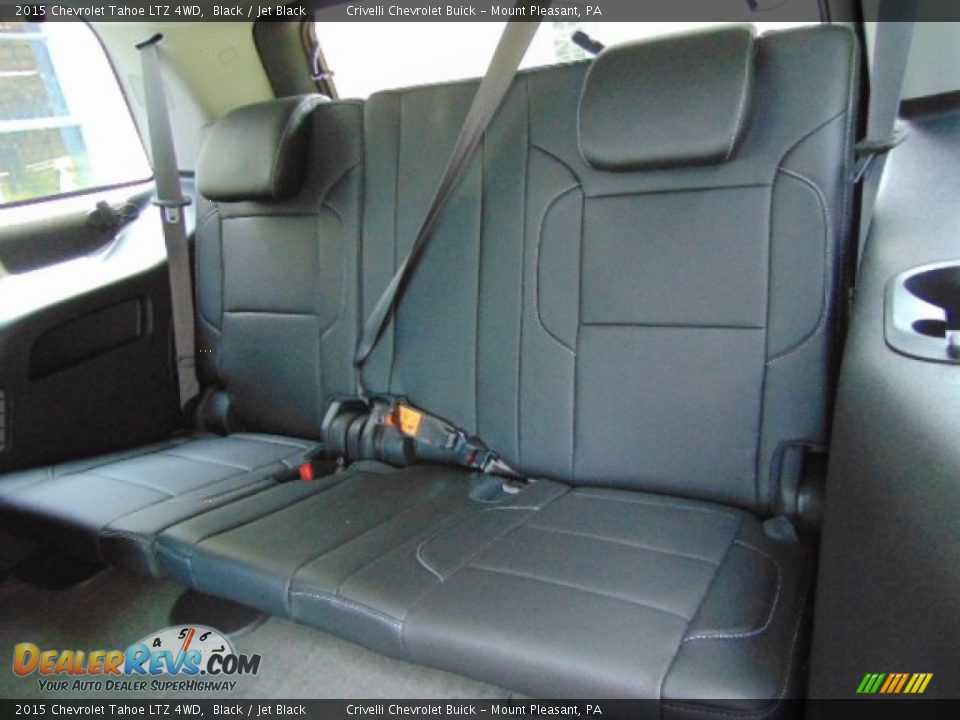2015 Chevrolet Tahoe LTZ 4WD Black / Jet Black Photo #28