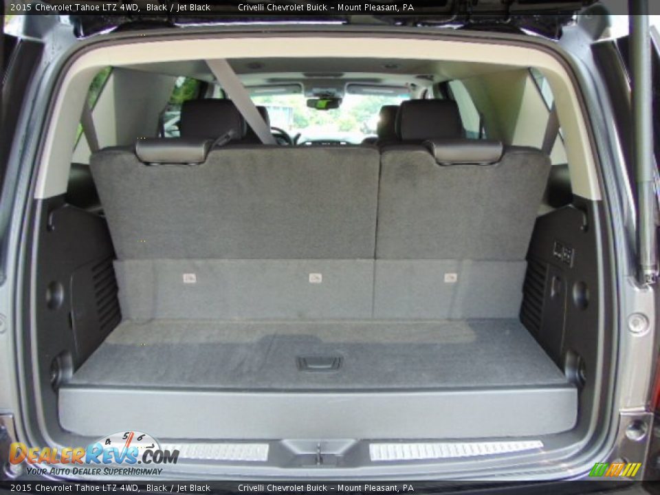 2015 Chevrolet Tahoe LTZ 4WD Black / Jet Black Photo #29