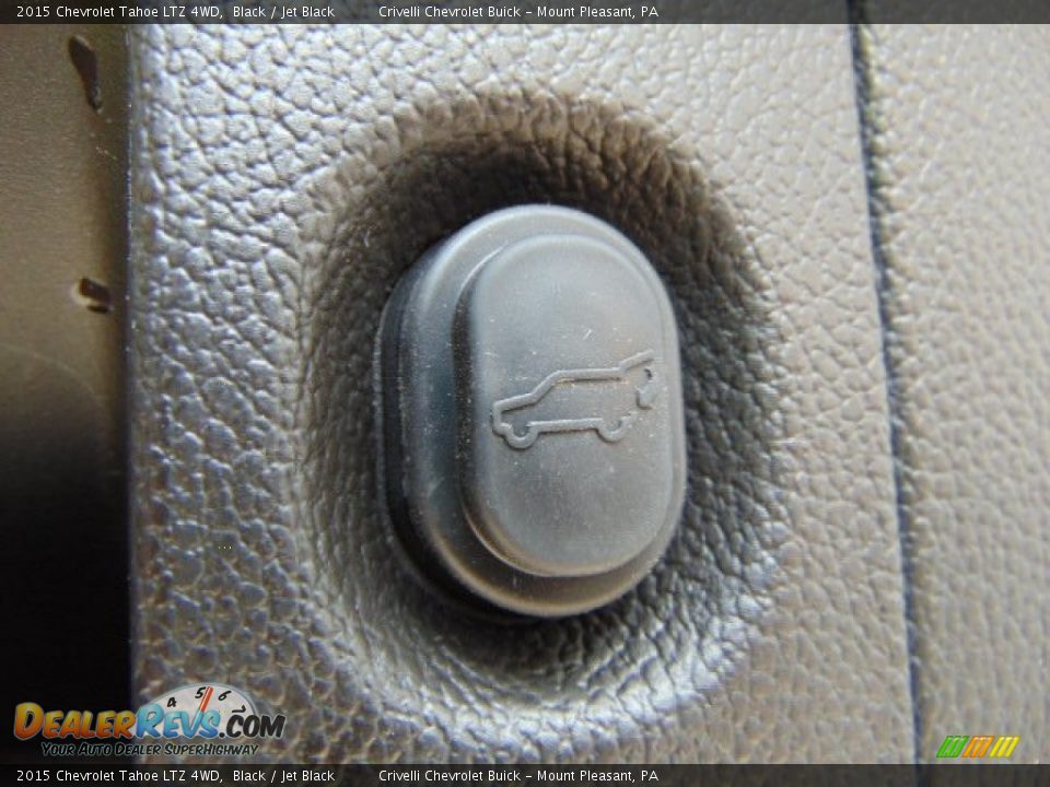 2015 Chevrolet Tahoe LTZ 4WD Black / Jet Black Photo #30