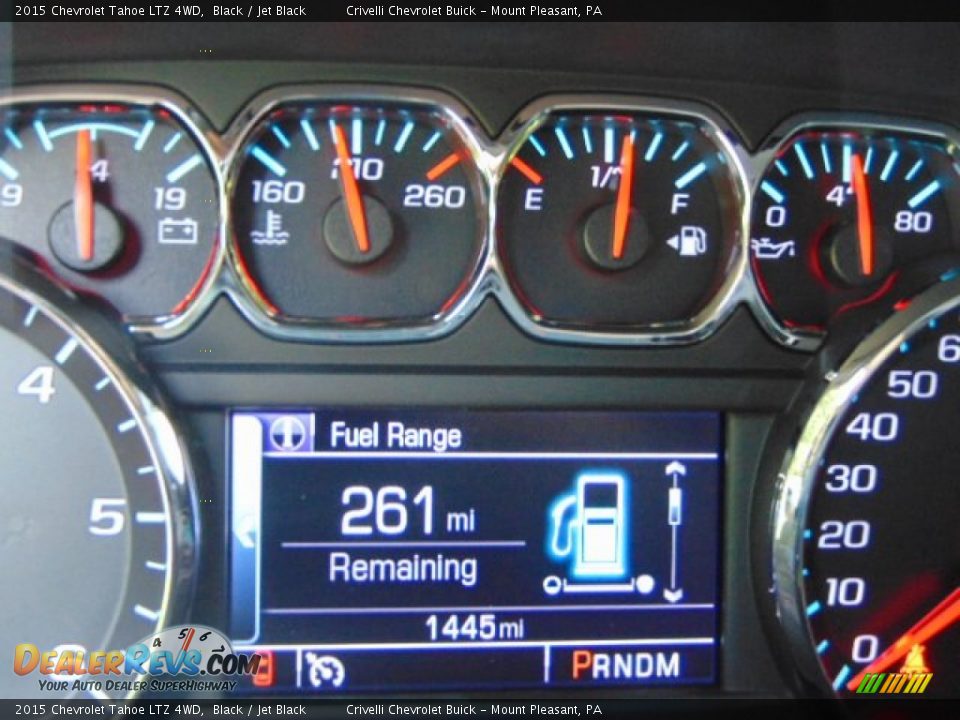 2015 Chevrolet Tahoe LTZ 4WD Black / Jet Black Photo #35