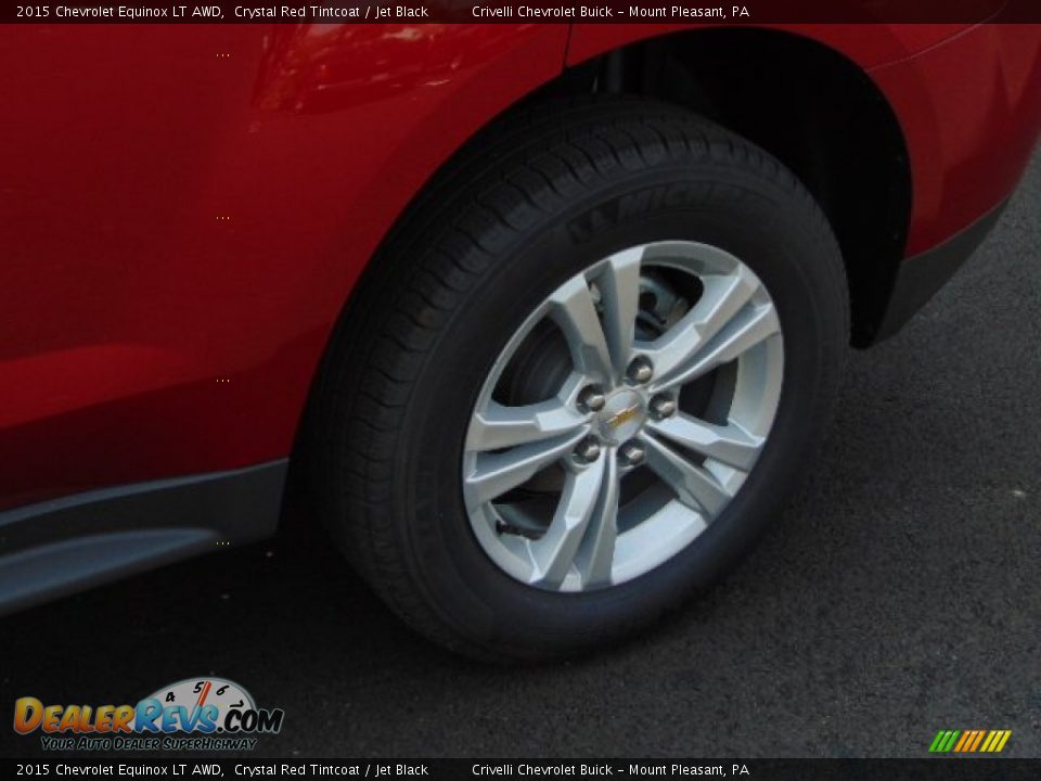 2015 Chevrolet Equinox LT AWD Crystal Red Tintcoat / Jet Black Photo #3