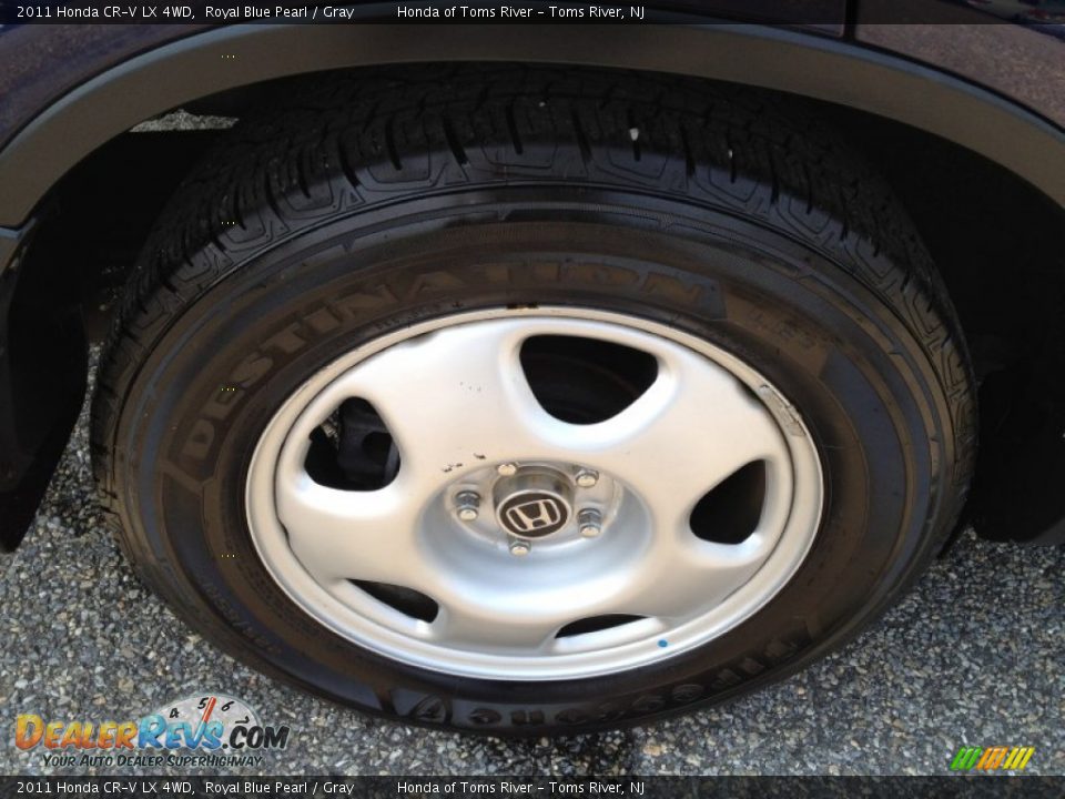 2011 Honda CR-V LX 4WD Royal Blue Pearl / Gray Photo #20