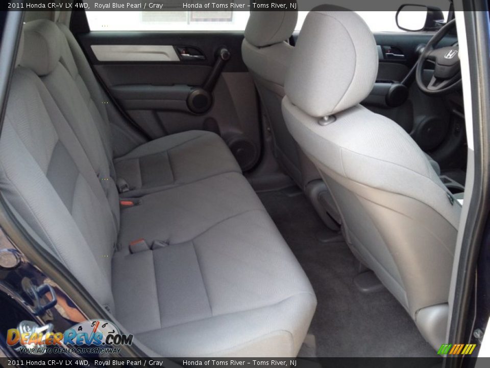 2011 Honda CR-V LX 4WD Royal Blue Pearl / Gray Photo #22