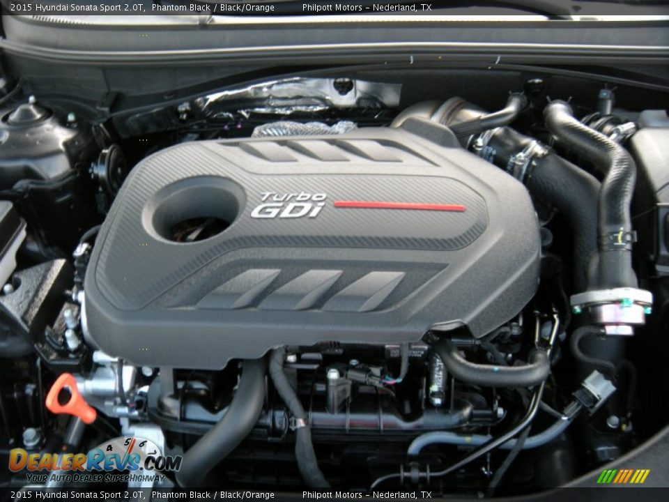 2015 Hyundai Sonata Sport 2.0T 2.0 Liter GDI Turbocharged DOHC 16-Valve D-CVVT 4 Cylinder Engine Photo #17