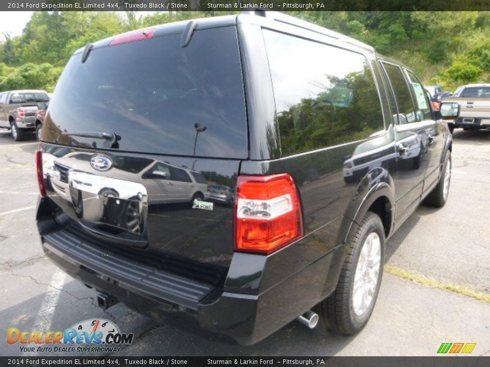 2014 Ford Expedition EL Limited 4x4 Tuxedo Black / Stone Photo #2