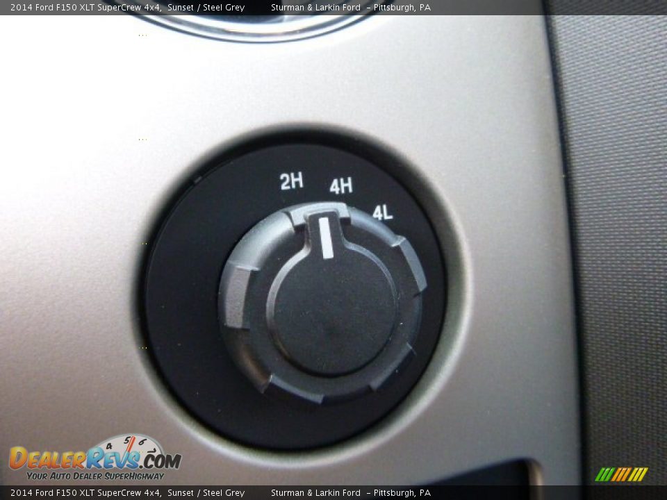 2014 Ford F150 XLT SuperCrew 4x4 Sunset / Steel Grey Photo #12