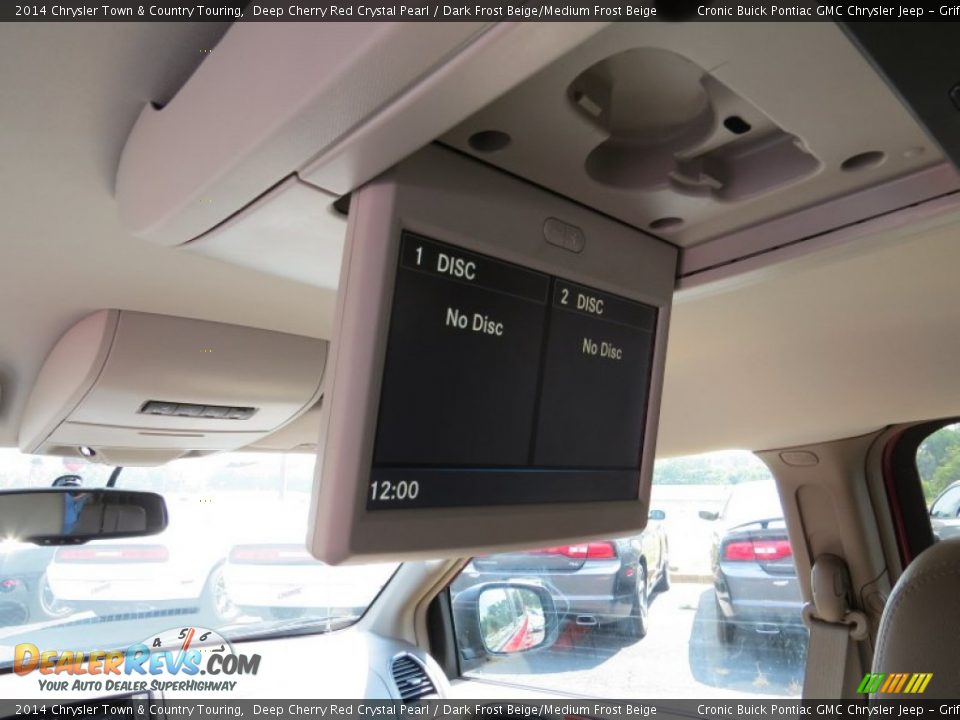 2014 Chrysler Town & Country Touring Deep Cherry Red Crystal Pearl / Dark Frost Beige/Medium Frost Beige Photo #15