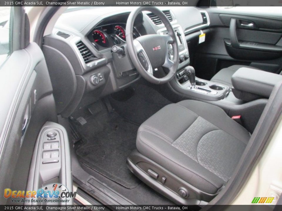 2015 GMC Acadia SLE Champagne Silver Metallic / Ebony Photo #5