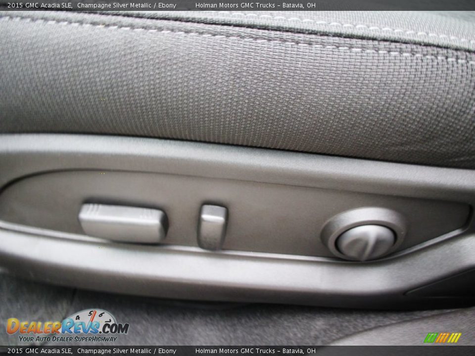 2015 GMC Acadia SLE Champagne Silver Metallic / Ebony Photo #6