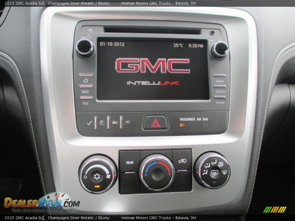 2015 GMC Acadia SLE Champagne Silver Metallic / Ebony Photo #7