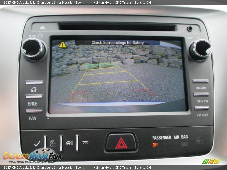 2015 GMC Acadia SLE Champagne Silver Metallic / Ebony Photo #11
