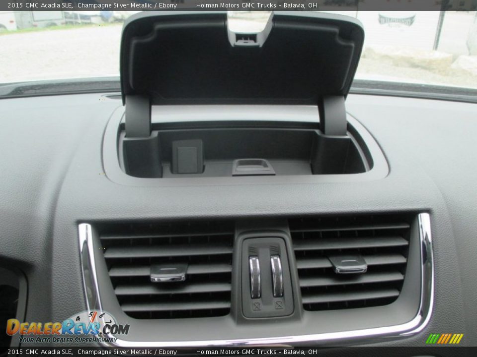 2015 GMC Acadia SLE Champagne Silver Metallic / Ebony Photo #13