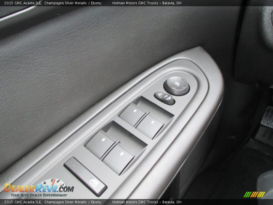 2015 GMC Acadia SLE Champagne Silver Metallic / Ebony Photo #18