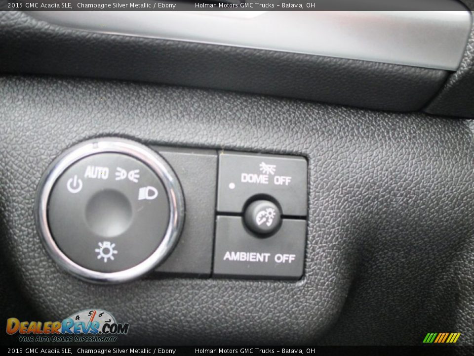 2015 GMC Acadia SLE Champagne Silver Metallic / Ebony Photo #19