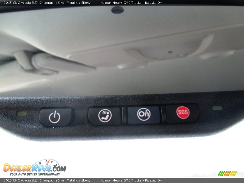 2015 GMC Acadia SLE Champagne Silver Metallic / Ebony Photo #20