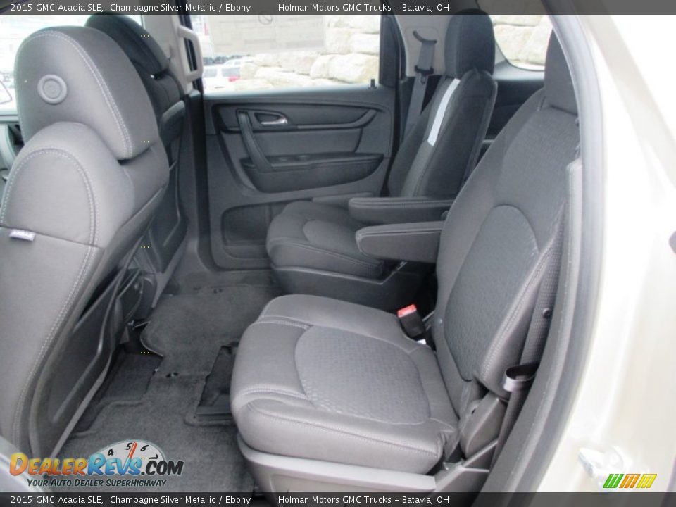 2015 GMC Acadia SLE Champagne Silver Metallic / Ebony Photo #22