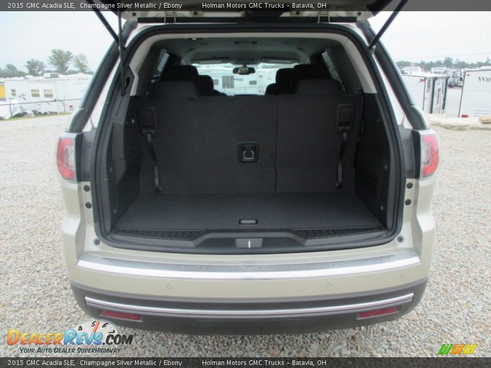 2015 GMC Acadia SLE Champagne Silver Metallic / Ebony Photo #25