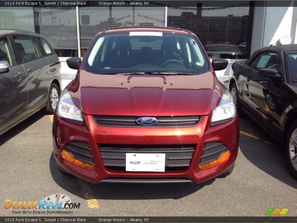 2014 Ford Escape S Sunset / Charcoal Black Photo #2