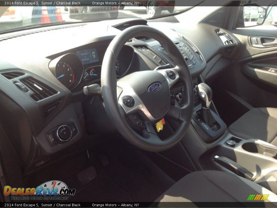 2014 Ford Escape S Sunset / Charcoal Black Photo #4